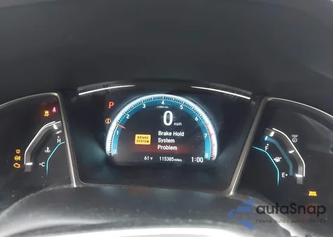 2016 Honda Civic Ex-L из США, поврежденный, VIN 2HGFC1F76GH642239